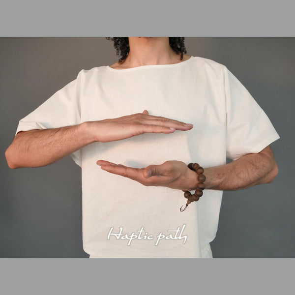 Woven organic t-shirt SIMOOM