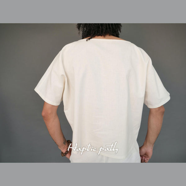 Woven organic t-shirt SIMOOM