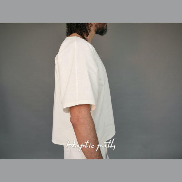 Woven organic t-shirt SIMOOM