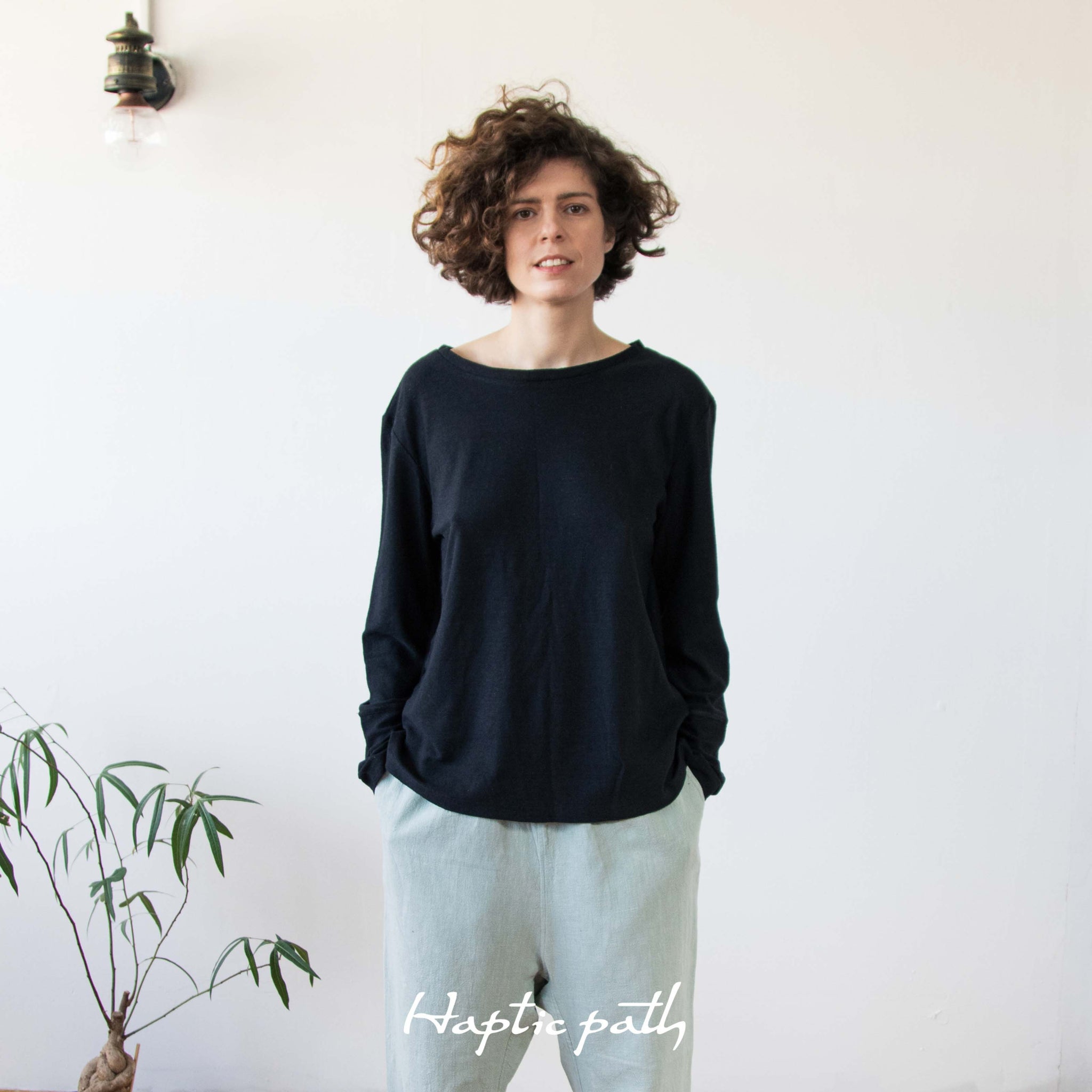 Organic unisex long sleeve | comfy hemp t-shirt