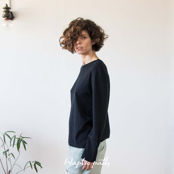 Organic unisex long sleeve | comfy hemp t-shirt