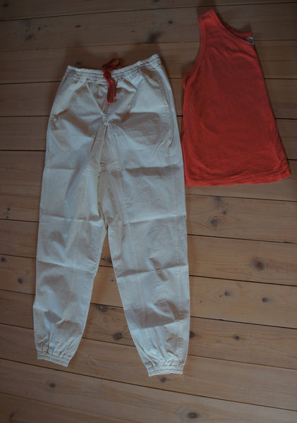 Unisex organic cotton yoga pants